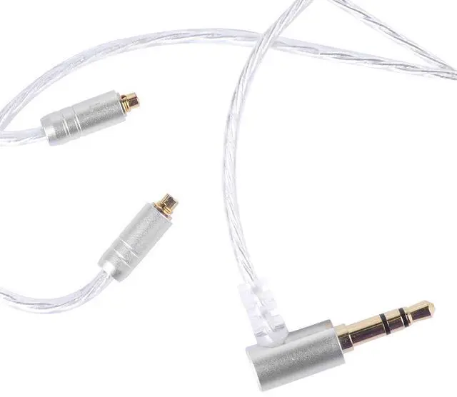 Alt view image 5 of 5 - Linsoul TIN HiFi T4 10mm Carbon Nanotube Dynamic Driver in-Ear Monitor Earphones, Ultra-Sleek Metal Housing, with Silver-Plated MMCX Cable