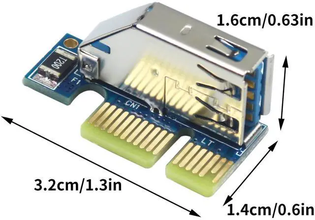 Alt view image 3 of 5 - PCIe to PCI Adapter | Single/Dual Slot Converter with USB 3.0 Cable | Legacy Device Expansion for Audio Interfaces & Capture Cards