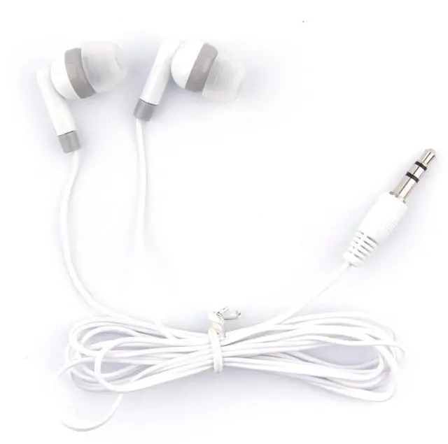 Alt view image 3 of 5 - Wjjitan Bulk Earbuds 100 Pack, White Basic in-Ear Earbuds, Wholesale Disposable Headphones for Class, Students, Schools, Kids, Classrooms, Wired Earphones Bundle