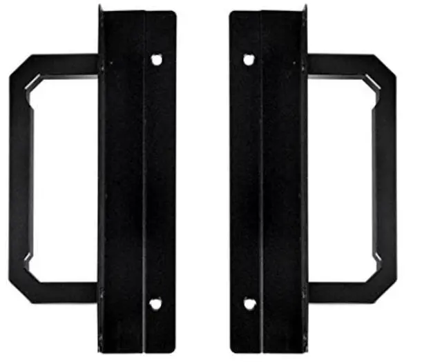 Main image of Silverstone Tek Rackmount Ear Kit for HTPC/Desktop Cases RA02B (Black)