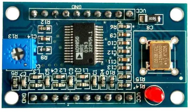 Main image of Puuli AD9850 DDS Signal Generator Module 0-40MHz, Function Generator, Test Equipment (Oscilloscopes, Spectrum Analyzers, etc.), Proprietary Connector