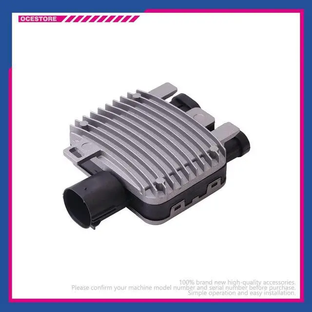 Alt view image 4 of 5 - Ocestore AJ51-15-15YA Cooling Fan Unit Control Module 7T438C609BA Compatible with S60 S80 V70 XC70 XC60 7G919A819AA Cooling Fan Module 940004300