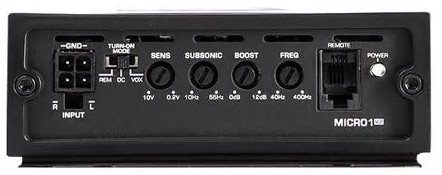 Alt view image 5 of 5 - Diamond Audio MICRO1V2  MICROV2 Series 1-Channel Monoblock Class D Amplifier  Compact, High-Power, Thermal Protection