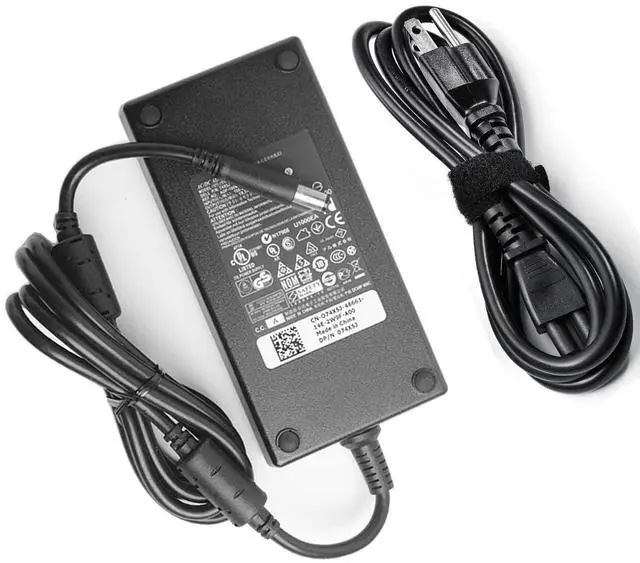 Alt view image 4 of 5 - 180W AC Charger Fit for Dell Dock WD19 WD22TB4 K20A001 TB16 D6000 D6000S Business Monitor Dock WD15 K17A001 Docking Station WD19 WD19S WD19TBS WD19TB K20A Power Cord