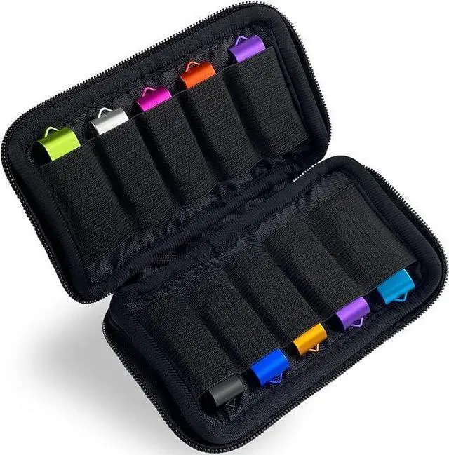Alt view image 3 of 5 - 32GB USB Flash Drives 10 Pack and USB Case of 10 Slots Bundle JBOS USB Holders to Organize 10 Thumb Drives 32 GB