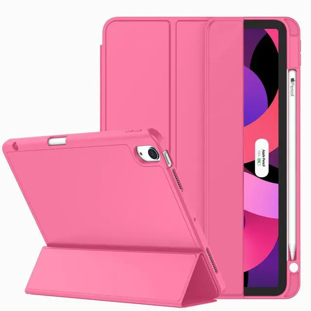 Main image of ZryXal iPad Air 11 Inch Case M3 2025 / M2 2024, iPad Air Case 5th Generation/4th Generation 2022/2020 10.9 Inch [Support Touch ID and Auto Wake/Sleep] (Watermelon)