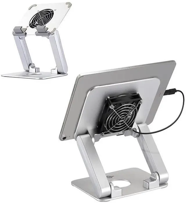 Main image of KABCON Surface Pro Tablet Stand with Quiet Cooling Fan for Microsoft Surface & iPad Pro/Air/Mini,Samsung Galaxy,Up to 13'' Tablets
