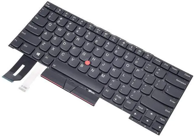 Alt view image 2 of 5 - Replacement Keyboard for ThinkPad T480S T490 T495 E480 E490 E495 L380 L390 L480 L490 Series Laptop with Backlit US Layout