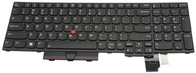 Alt view image 5 of 5 - BestParts Backlit Laptop Keyboard Replacement for Lenovo ThinkPad T15p Gen 1 Gen 2 Gen 3, P15v Gen 1 Gen 2 Gen 3 US Layout with TrackPoint 5N20X22880 5N20X22916 5N20X22952