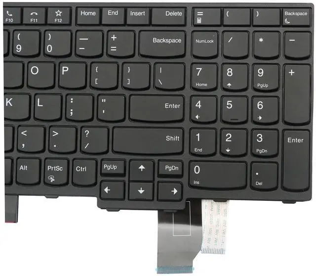 Alt view image 4 of 5 - BestParts Backlit Laptop Keyboard Replacement for Lenovo ThinkPad T15p Gen 1 Gen 2 Gen 3, P15v Gen 1 Gen 2 Gen 3 US Layout with TrackPoint 5N20X22880 5N20X22916 5N20X22952