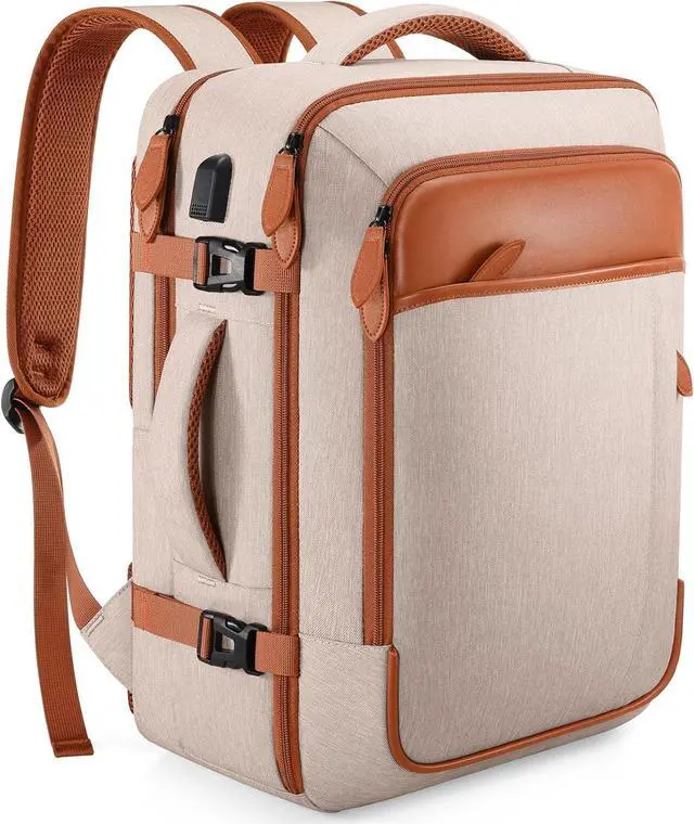 Main image of Winilla Travel Backpack, 42L Laptop Backpack, Carry-on Approved Bag for Men & Women, Waterproof Luggage with Packing Cubes, Shoe Pocket, Personal Item Size for Flights