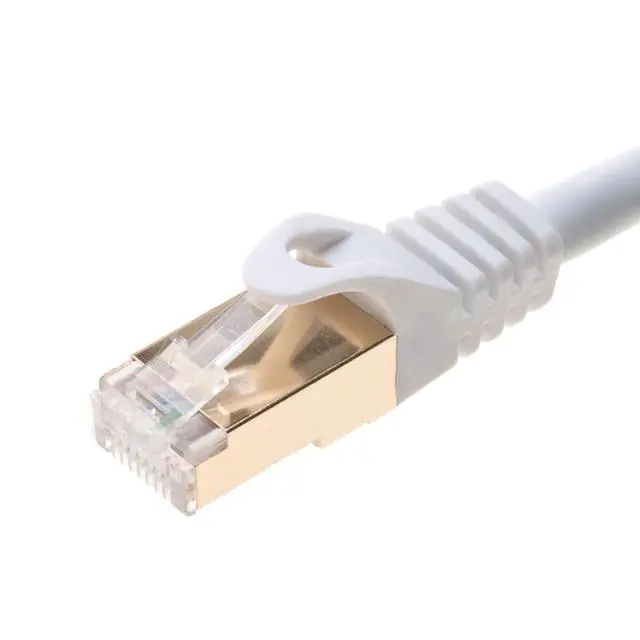 Alt view image 3 of 5 - Cables Direct Online 75FT S/FTP Cat7 Copper Network Ethernet Patch Cable, Internet Wire, Compatible with PC, Laptop, Modem, Router, TVs, Printer Cord, Consoles for Home and Office (75ft, White)