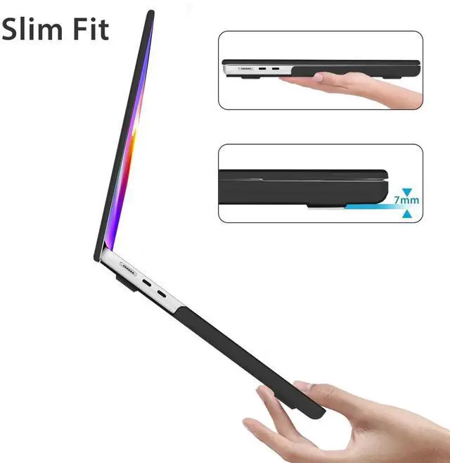 Alt view image 4 of 5 - HOHAIYOO Compatible with MacBook Air 15 inch Case 2025 2024 2023 Release A3241 M4 A3114 M3 A2941 M2 with Retina Display & Touch ID, Hard Shell Case&Keyboard Cover&Webcam Cover&Screen Film, Monstera