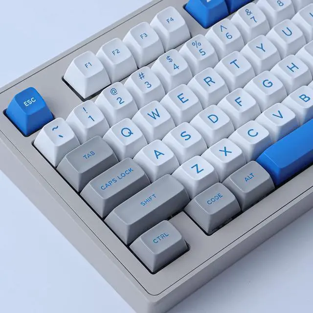Alt view image 5 of 5 - JOMKIZ Double Shot Keycaps,173 Keys SA Profile Keycaps Set with 2.75u, 3u, 6.25u and 7u Spacebar for Cherry Mx Switches ISO ANSI Layout Mechanical Keyboard
