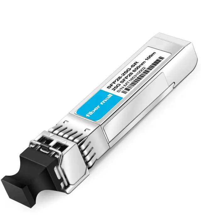 Main image of 25G SFP28 SR for Juniper JNP-SFP-25G-SR, 10/25GBASE-SR SFP28 850nm 100m DOM LC MMF Optical Transceiver Module