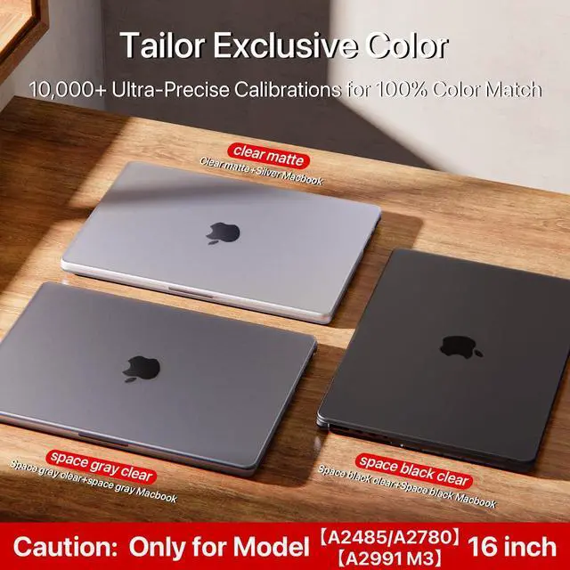 Alt view image 4 of 5 - Soonjet Compatible with MacBook Pro 16 inch Case & Keyboard Cover