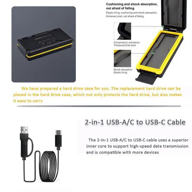 Alt view image 4 of 5 - Docooler M.2 NVME/SATA Duplicator M.2 NVME/SATA SSD Cloner Dual-Bay Offline Clone Tool-Free M.2 SSD Enclosure M.2 USB C Adapter Write/Read with PC Plug and Play