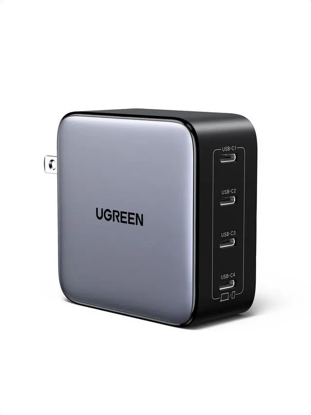 Main image of UGREEN 100W USB C Charger Block, Nexode 4-Port Type C GaN Charger - Compatible with MacBook Pro/Air, Dell XPS, iPhone 16/15, Galaxy S24/S23, iPad Air, Pixel 8, Steam Deck