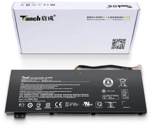 Main image of Tanch AP18E8M Laptop Battery Replacement for ACER Nitro 5 AN517-41 AN515-54 Nitro 5 515-54 73CD 15.4V 3574mAh 55.03Wh