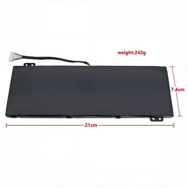 Alt view image 3 of 5 - Tanch AP18E8M Laptop Battery Replacement for ACER Nitro 5 AN517-41 AN515-54 Nitro 5 515-54 73CD 15.4V 3574mAh 55.03Wh