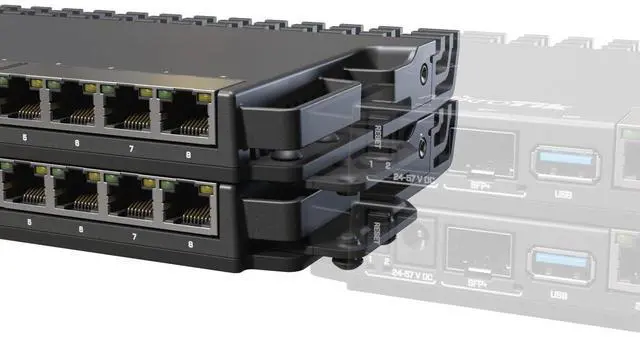 Alt view image 3 of 3 - Mikrotik K-79 kit rackmount for RB5009/L009
