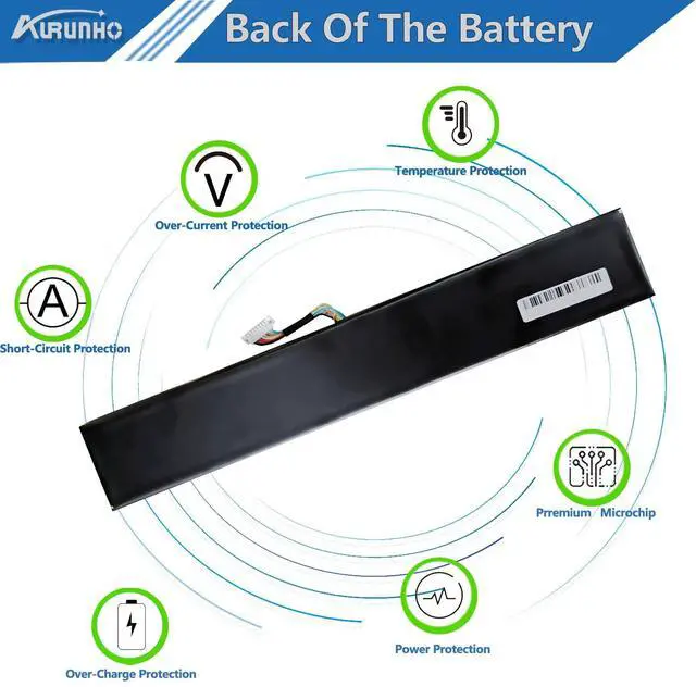 Alt view image 5 of 5 - AURUNHO 74Wh C41N2208 Battery for Replacement for ASUS Rog Ally PC71L RC71L Gaming Handheld Series RC71L-NH001W RC71L-NH002W RC71L-NH019W 15.48V