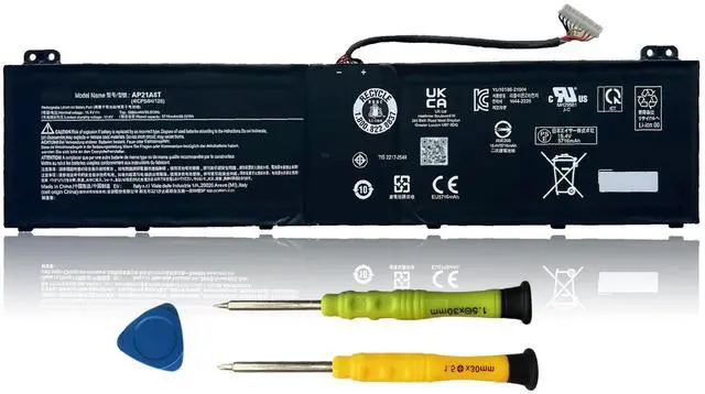 Main image of AP21A8T AP21A7T Laptop Battery Replacement for Acer Nitro 5 AN517-55 Helios 300 PH317-56 PH315-54-55 PH315-55-75K6 PH315-55-78LF PH317-56-78LY PH317-56-724M Series AP21A5T KT0040G014 90Wh