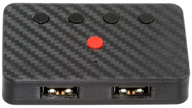 Alt view image 2 of 5 - cablecc 2.4G Bluetooth(BT) Converter with Receiver Type-C Power USB Wired Keyboard and Mouse Convert to Wireless for Laptop Tablet Phone