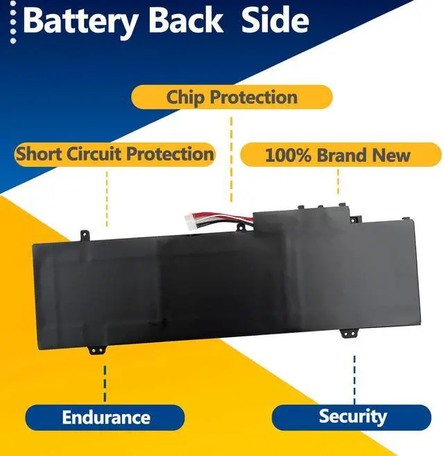 Alt view image 4 of 5 - TAVZENL 5376275P 51.3Wh Battery Replacement for Gateway GWNR71517-BK GWTN156-4PR GWTN156-5BL GWTN156-5BK GWTN141-10BK GWTN141-10 GWTN141-4bl GWTN141-10BL GWTN141-5BK GWTN141-2BL Series 11.4V 4500