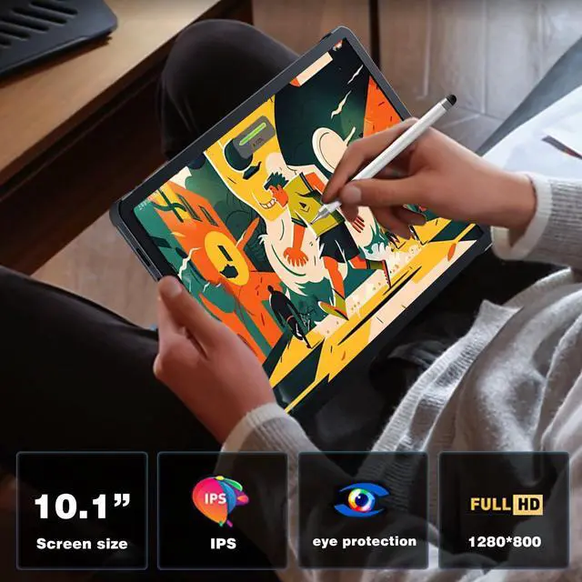 Alt view image 4 of 5 - 10.1 inch 2 in 1 Laptop 12 GB DDR3 256GB SSD, M3-8100Y Processor (up to 3.40GHz), 800 * 1280 Touch Display, Wifi5, Bluetooth 5.0, HDMI*1, Type C Full Function, Backlit Keyboard, Win11,Laptop Computer