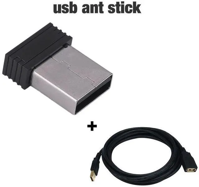 Alt view image 4 of 5 - USB ANT+ Stick Dongle Adapter Wireless Receiver for Zwift, TheSufferfest, TrainerRoad, Rouvy to Upgrade Bike Trainer (with 3 Meters Extension Cable)