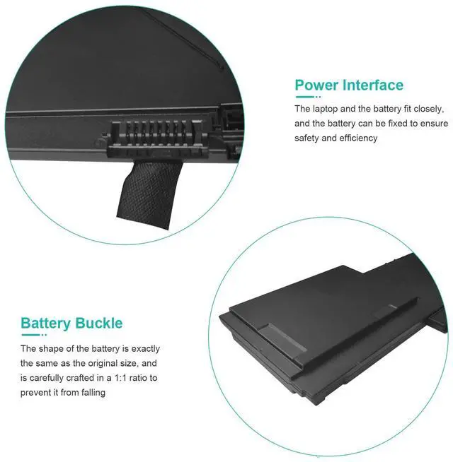 Alt view image 3 of 5 - TREE.NB SB03XL Battery for HP Elitebook 720 725 G2 820 G1 G2 716726-421 717378-001 HSTNN-LB4T HSTNN-I13C