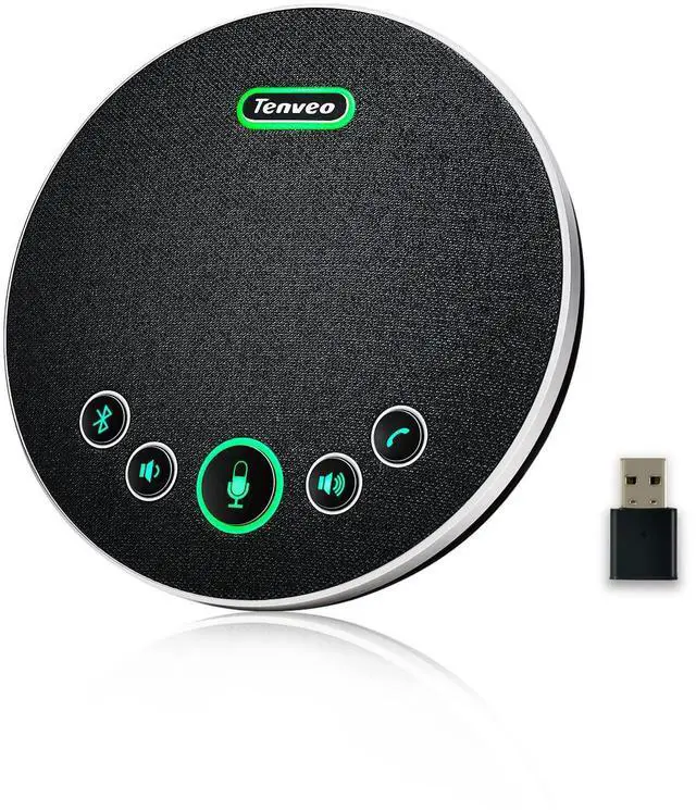 Alt view image 3 of 5 - Tenveo 12X Optical Zoom All-in-One Conference Room Camera Bundle 1080P 60FPS USB3.0/HDMI PTZ Camera and Bluetooth Speakerphone Video Audio Conferencing System for Larger Meeting Conference Church