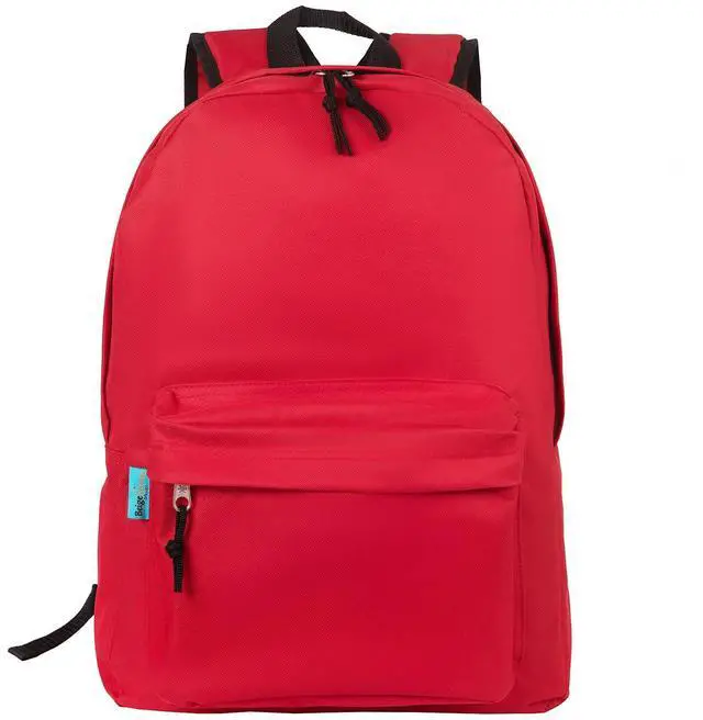 Alt view image 4 of 5 - BeigeSwan Wholesale 16.5 Inch Backpacks  Pack of 4 Multicolored Bulk Bags, Assorted Colors - 18.1 H x 13 W x 5.7 D