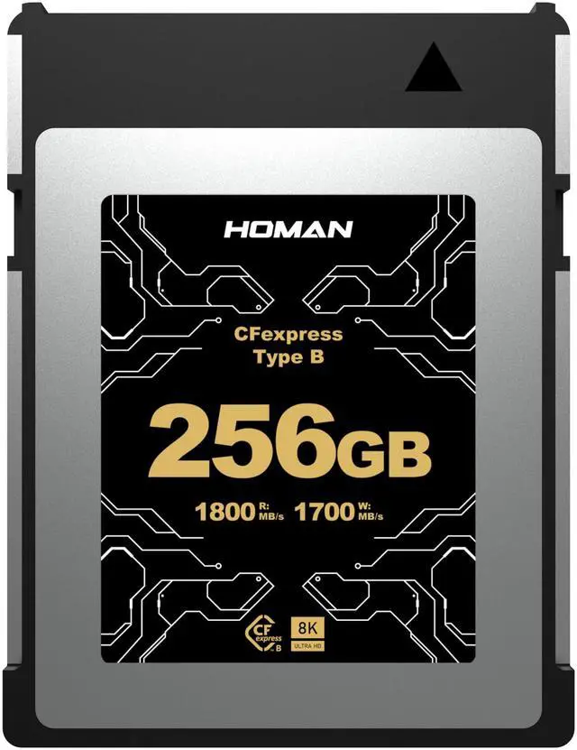 Main image of 256GB CFexpress Type B Memory Cards for 8K RAW Photo and Video Recording Compatible with Nikon R5/R5C/Z8/Z9 Canon Cameras up to 1700MB/s Write,1800MB/s Read