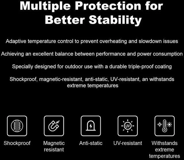 Alt view image 3 of 5 - 256GB CFexpress Type B Memory Cards for 8K RAW Photo and Video Recording Compatible with Nikon R5/R5C/Z8/Z9 Canon Cameras up to 1700MB/s Write,1800MB/s Read