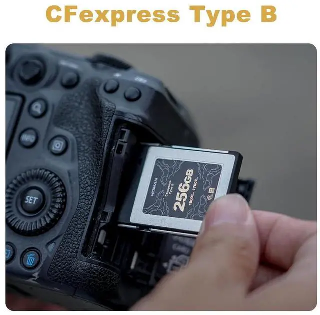 Alt view image 5 of 5 - 256GB CFexpress Type B Memory Cards for 8K RAW Photo and Video Recording Compatible with Nikon R5/R5C/Z8/Z9 Canon Cameras up to 1700MB/s Write,1800MB/s Read