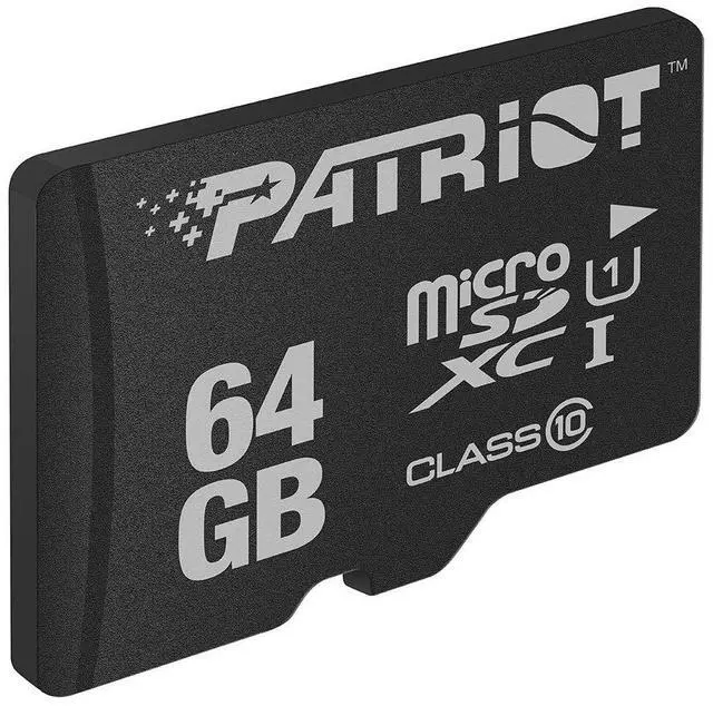 Alt view image 4 of 5 - Patriot LX Series Micro SD Flash Memory Card 64GB - 5 Pack