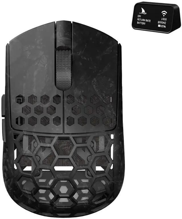 Main image of Darmoshark M5Air Mini Wireless Gaming Mouse,Tri-Mode 8K/Bluetooth Mouse Up to 30000DPI,PAW3950 Optical Sensor Lightweight 31g,5 programmable Button,Computer Mouse for Laptop,PC,Mac
