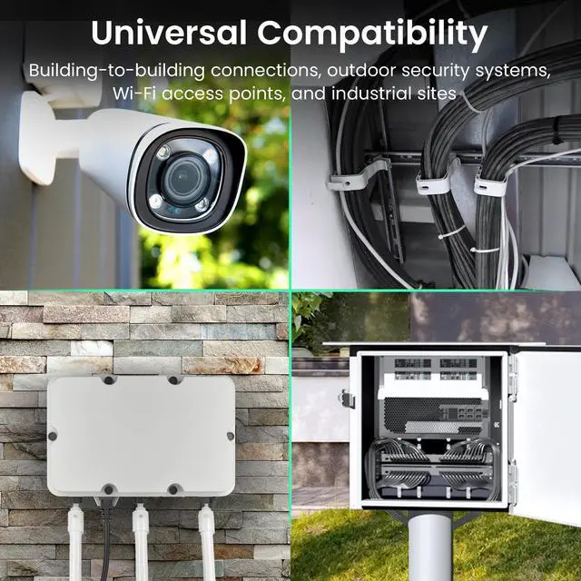 Alt view image 5 of 5 - GEARit Cat7 Outdoor Ethernet Cable (150ft) SFTP Shielded Foil Twisted Pair, Pure Copper, LLDPE, Waterproof, Direct Burial, In-Ground, UV Resistant, POE, Network, LAN, Internet, Cat 7-150 Feet