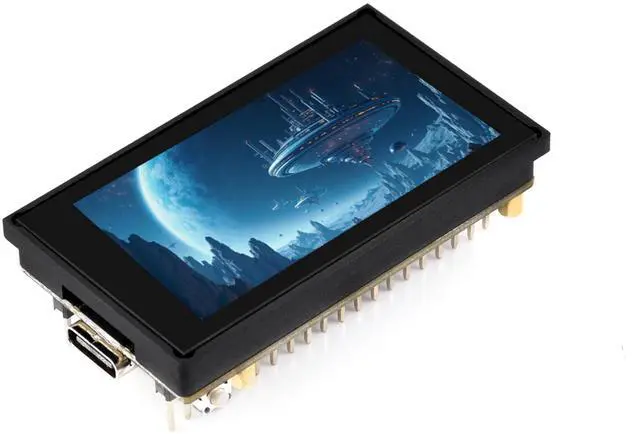 Main image of ESP32-C6 with 1.9inch Touch LCD Display Development Board, 170 x 320, 262K Color, 160MHz Running Frequency RISC-V Single-Core Processor, W-iF-i 6 & Blue-Tooth, Supports 90° Hardware Rotation