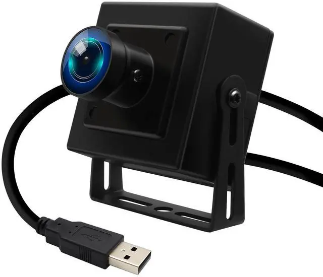 Main image of Hotpet 5MP Wide Angle USB Camera with 170 Degree Fisheye Lens 1944P 15FPS Webcam Plug&Play Webcamera Aptina MI5100 Mini UVC Camera for 3D Printer Industrial Inspection Surveillance Robot Vision