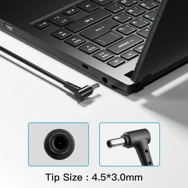 Alt view image 3 of 4 - 200W AC Adapter Compatible with MSI Katana A17 AI A15 AI Crosshair Bravo 15 17 Bravo 15 17 Creator M16 Z16 A21-200P2B Gaming Laptop Power Supply