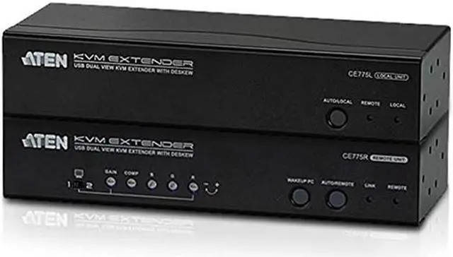 Main image of ATEN CE775TKIT-KA USB Dual View KVM Extender