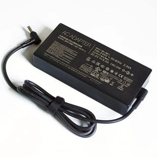 Alt view image 4 of 5 - 180W 20V 9A 6.0x3.7mm ADP-180TB H AC Adapter for Asus ROG Zephyrus GA502DU GA502D GA502 GA502IU GA401 GA401I GA401II GA401IV Laptop Power Supply Charger