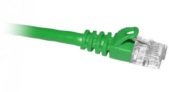Main image of CP TECHNOLOGIES C5E-GR-100-M 100' CAT5E 350Mhz Green Molded Patch Cable