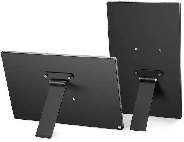 Main image of UPERFECT Portable Monitor Stand with Hand Screw, 7 to 18.5 inch Freestanding Desk Mount with Swivel/Tilt/Rotation, Fits Monitor with M3/M4*75MM VESA