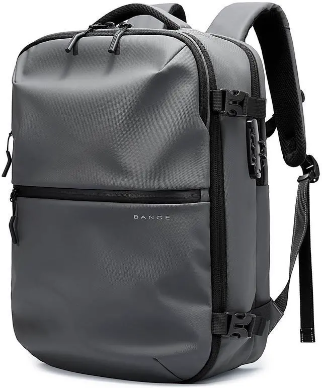 Main image of BANGE Travel Backpack with TSA lock version can hold 15.6 inch Laptop suitable Daily Commute and Overnight Flight Approved Anti-theft Bag