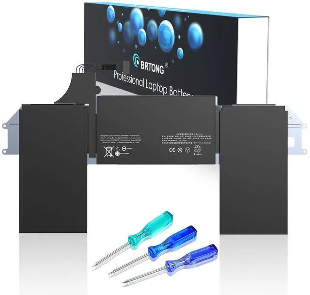 Main image of A1708 A1713 A2171 Battery Replacement for Mac Book Pro 13 Inch Late 2016 Mid 2017 (EMC 2978 3164), Mid 2019 A2159, Mid 2020 A2289 A2338, MLUQ2LL/A MPXQ2LL/A MLL42LL/A MPXR2LL/A MPXU2LL/A MPXT2LL/A