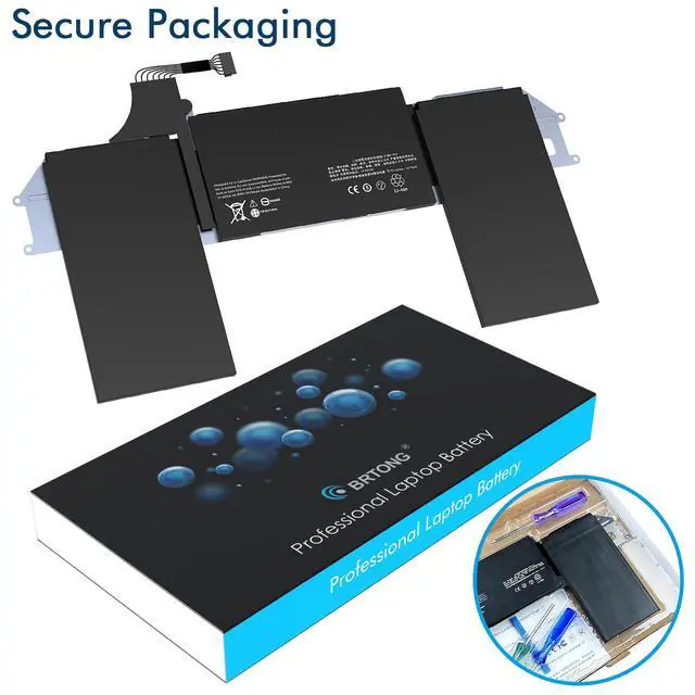 Alt view image 4 of 5 - A1708 A1713 A2171 Battery Replacement for Mac Book Pro 13 Inch Late 2016 Mid 2017 (EMC 2978 3164), Mid 2019 A2159, Mid 2020 A2289 A2338, MLUQ2LL/A MPXQ2LL/A MLL42LL/A MPXR2LL/A MPXU2LL/A MPXT2LL/A